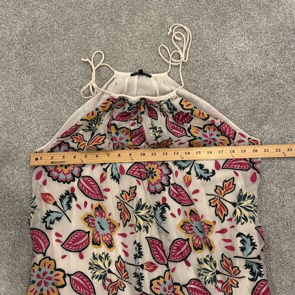 NWOT Rag & Bone Bailey Silk Blend Mini Floral Sleeveless Dress size Medium - Picture 7 of 11